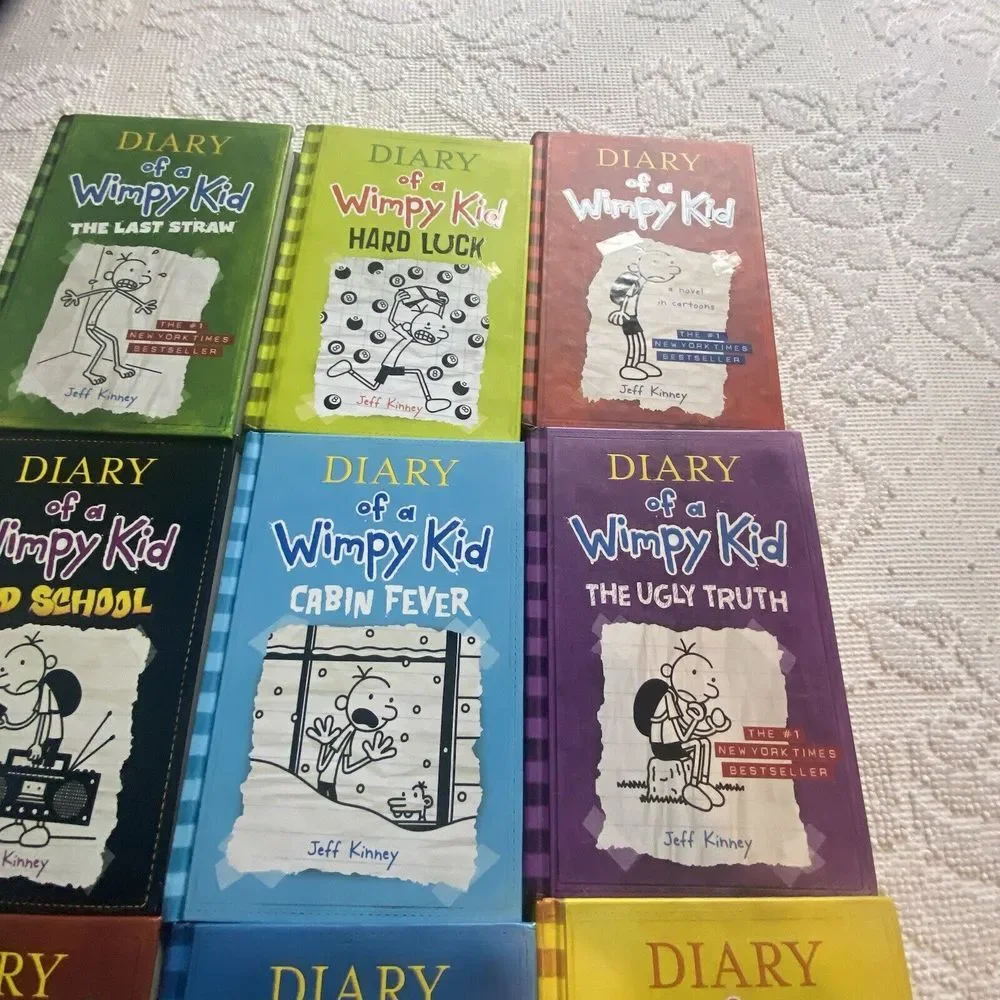 Diary Of Wimpy Kid Book Set 9 In All‎ Literacy Classroom Homeschool